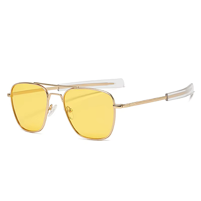Óculos de Sol Skye Amarelo com Dourado
