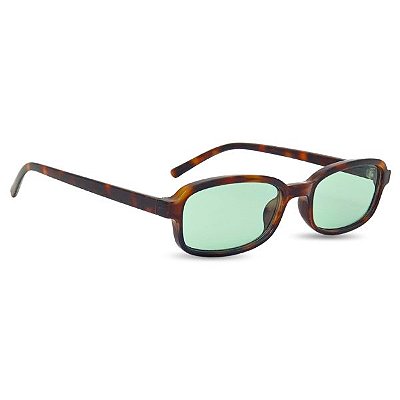 Óculos de Sol Maru Tartaruga com Lente Verde