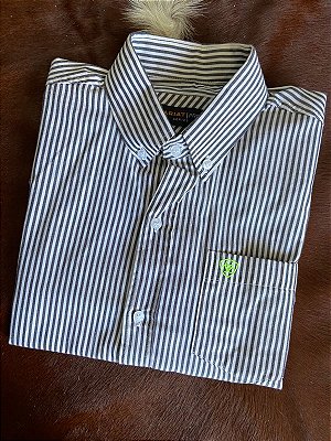 Camisa Ariat Listrada Manga Curta M