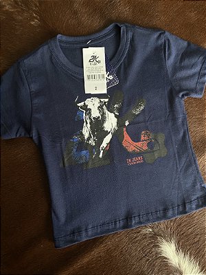 Camiseta 2K Jeans Azul