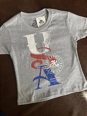 Camiseta 2K Jeans Cinza