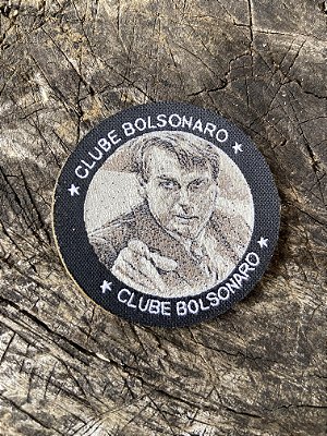Adesivo para Chapéu Clube Bolsonaro