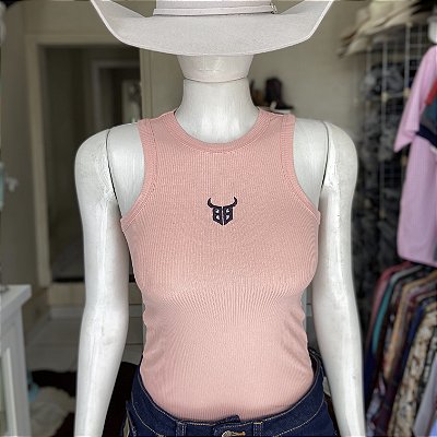 Regata Bull Brand nadador canelado rosa