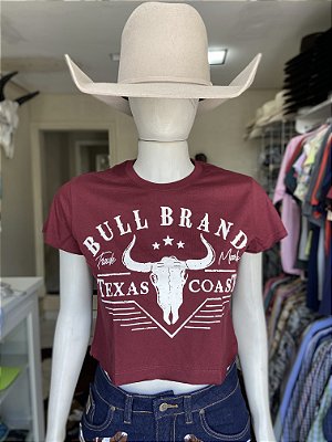 Cropped Bull Brand vinho