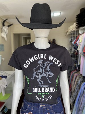 Cropped Bull Brand Preta