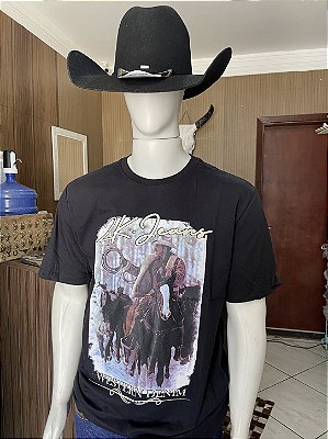 Camiseta 2K Jeans Estampada Preta