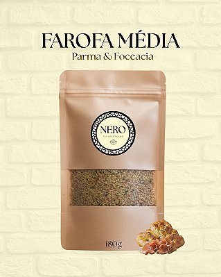 Farofa Parma & Foccacia Média - 180g