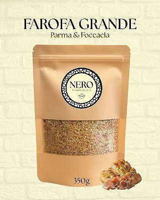 Farofa Parma & Foccacia Grande - 350g