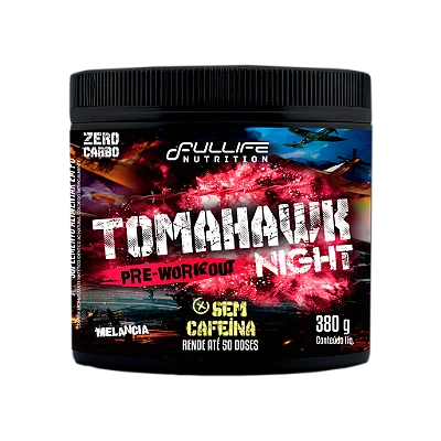 Tomahawk Night - Pré-Workout Sem Cafeína