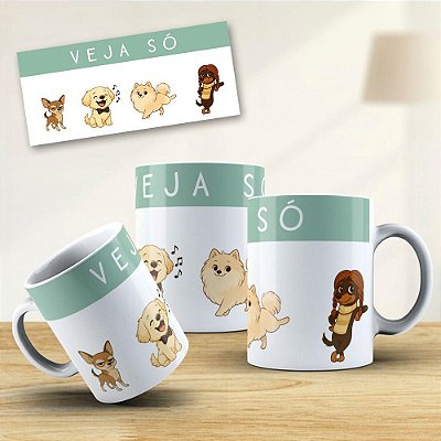 Caneca Veja Só Trança