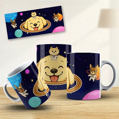 Caneca - Veja só Quarteto - Cabeça de Planeta