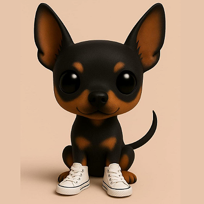 PRÉ-VENDA Quarteto Pop Pet - Modelo “Tênis” do Calvonildo