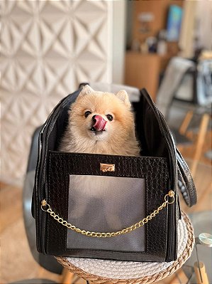 Bolsa Transporte para Cães All Black