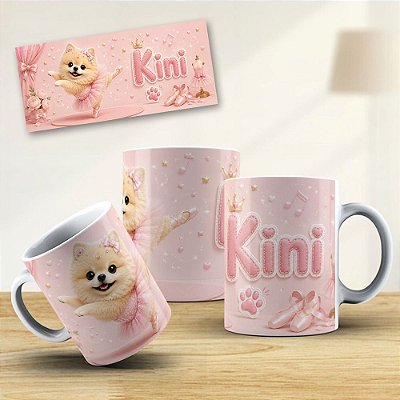 Caneca - Kini Bailarina Capuccina