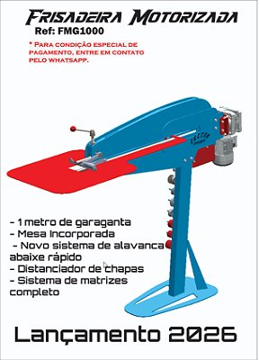 Frisadeira Motorizada FRG1000