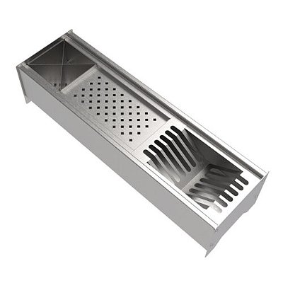 Escorredor Gourmet de Sobrepor 80 - 75 × 23 × 18 cm (C x P x A)