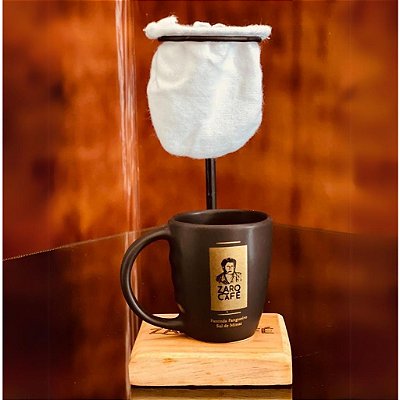 Mancebo Zaro Café + Caneca Preta 120ml