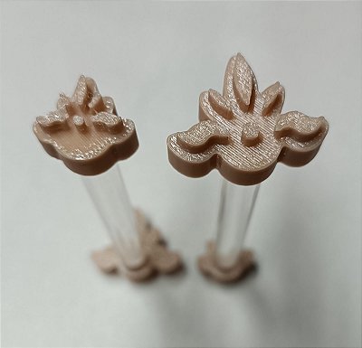 Carimbos Florais: Design de flor - Modelo F017