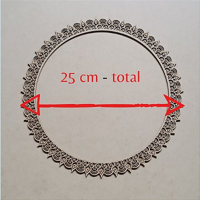 Aro Trabalhado de MDF - AROT100