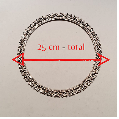 Aro Trabalhado de MDF - AROT150