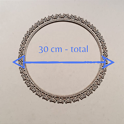 Aro Trabalhado de MDF - AROT151