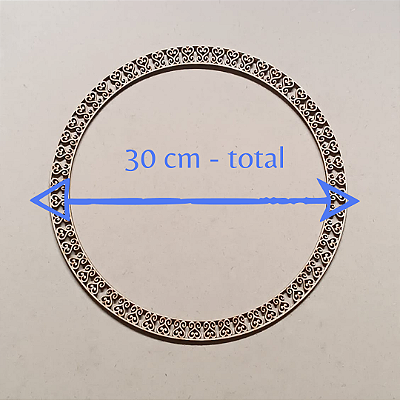 Aro Trabalhado de MDF - AROT131