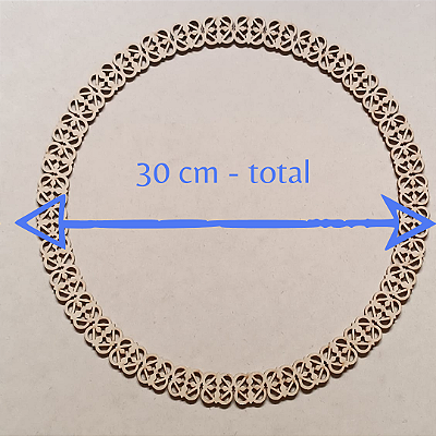 Aro Trabalhado de MDF - AROT171