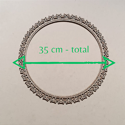 Aro Trabalhado de MDF - AROT152