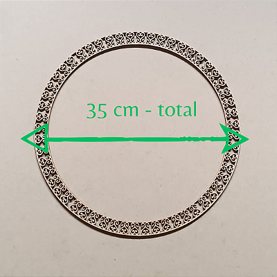 Aro Trabalhado de MDF - AROT132