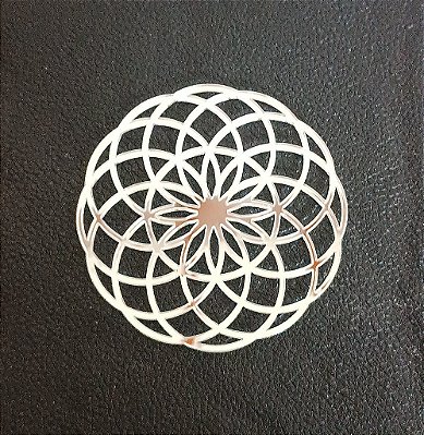 Aplique Espelho acrílico - Geometria sagrada