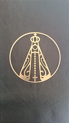 Aplique Espelho acrílico - Nossa Senhora Aparecida