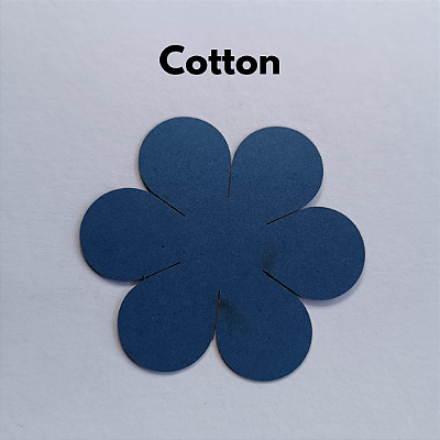 Flores de papel - Cortes Modelo Cotton