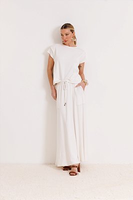 SAIA COM PESPONTO CONTRASTANTES ESSENTIAL