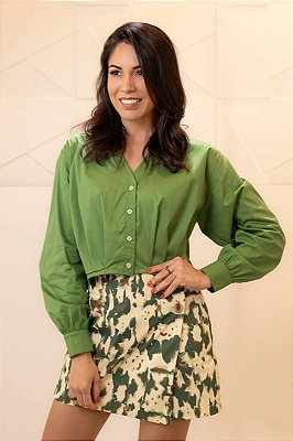 SHORTS SAIA COM TRANSPASSE FRONTAL