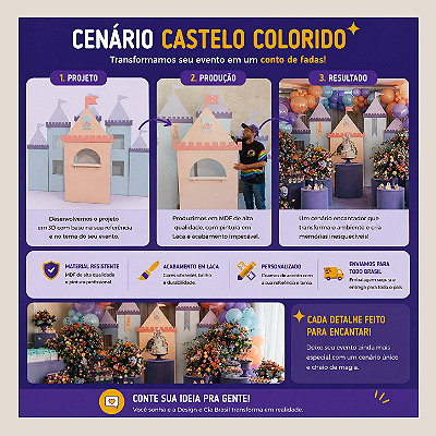 Design Cia Brasil - Decorações Cenários 3D em MDF
