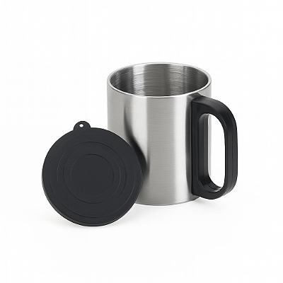 Caneca Inox 180ml Gravação Laser