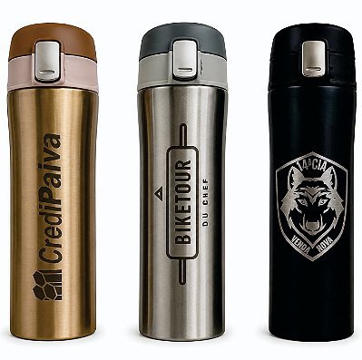 Squeeze Térmico de Metal 500ml Personalizado