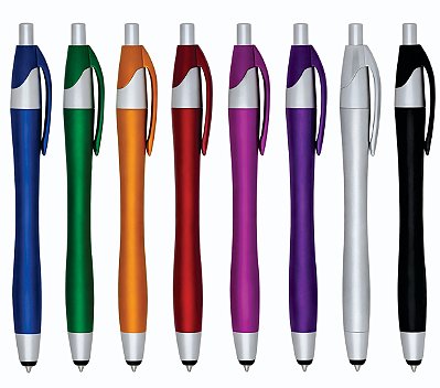 Caneta Plástica 12638 Gravação Serigrafia