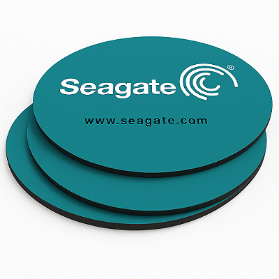 Mouse Pad Redondo Impressão Digital