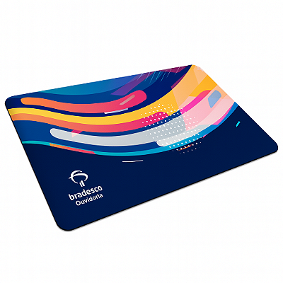 Mouse Pad Retangular 23x17cm Impressão Digital