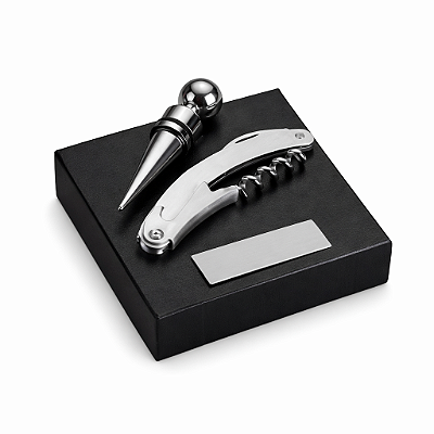 Kit Vinho 2 Peças Gravação Laser