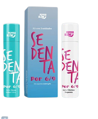 Sedenta Por 6/9 Bala Líquida Roll-On Com Glitter 20G