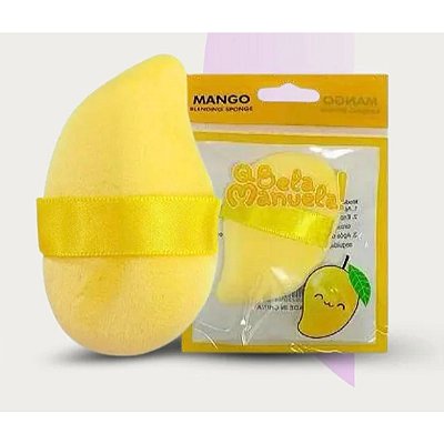 Esponja Bela Manuela Manga para Pó – Macia, Formato Ergonômico, Acabamento Profissional