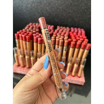 Lápis Labial Sara's Beauty Cor 6 | Nude Elegante | Alta Pigmentação
