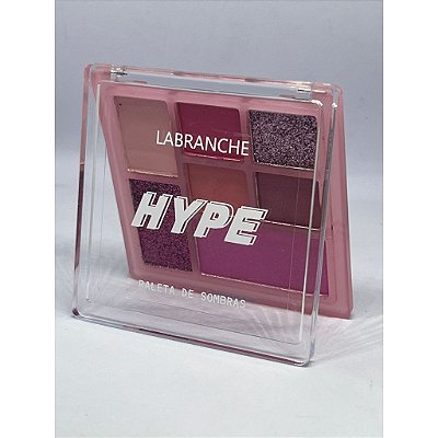 Paleta de Sombras Labranche Hype Cor B – Opacas e Glitters