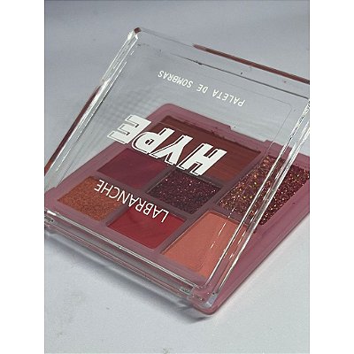 Paleta Labranche Hype C | 6 Cores Opacas + Glitter ✨