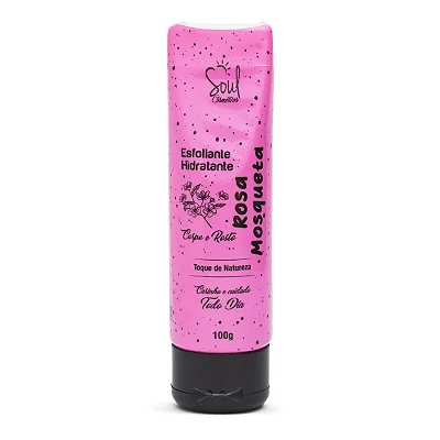 Esfoliante Hidratante Rosa Mosqueta Soul Cosméticos 100g – Pele Macia e Renovada