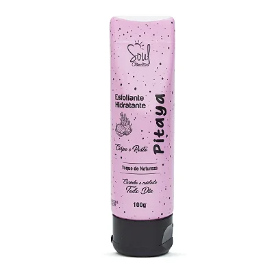 Esfoliante Hidratante Pitaya Soul Cosméticos 100g – Pele Renovada e Perfumada