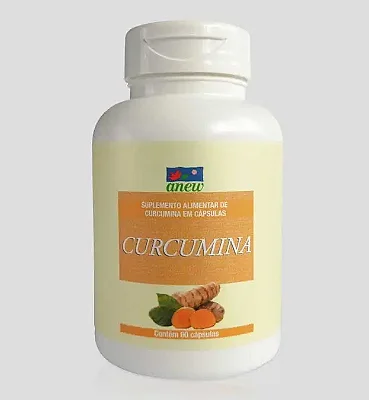 Curcumina - 60 cápsulas - Anew