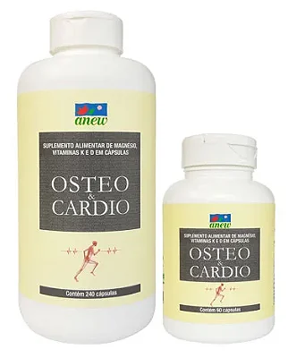 Osteo & Cardio - 60 cápsulas - Anew